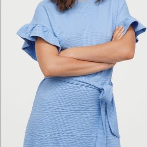 H&M BLUE DRESS